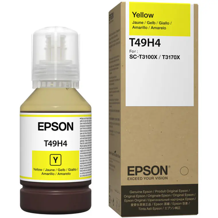 Epson T49H4 Amarillo 110ml Epson - 110 ml - Compatible con T-Series