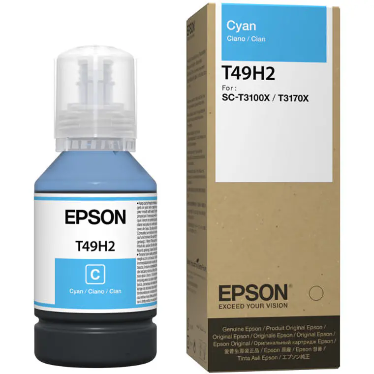 Epson T49H2 Cyan 110ml Epson - 110 ml - Compatible con T-Series